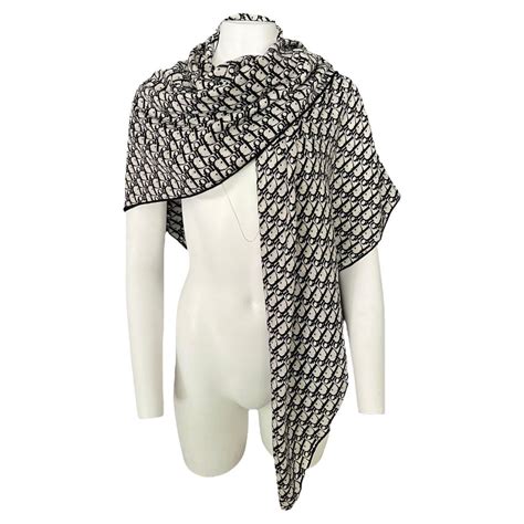 dior navy scarf|dior shawls for women.